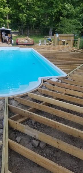 POOL DECK FRAMING